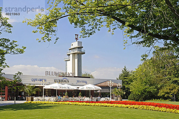 Kurhaus Blumenhof  Gastronomie  Parkanlage  Grugapark  Essen  Ruhrgebiet  Nordrhein-Westfalen  Deutschland  Europa