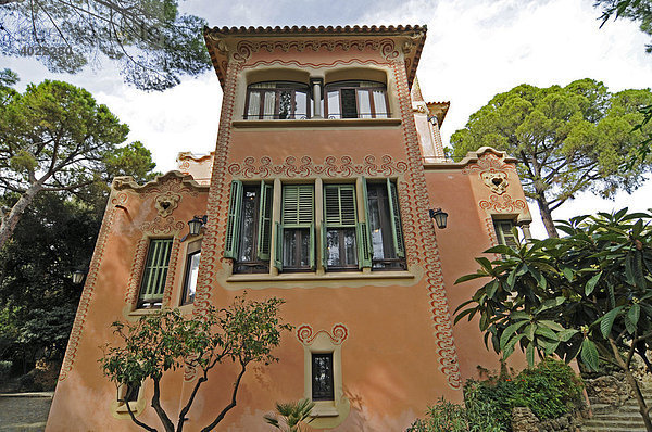 Casa Museu Gaudi  Antoni Gaudi  Museum  Wohnhaus  Park Güell  Barcelona  Katalonien  Spanien  Europa