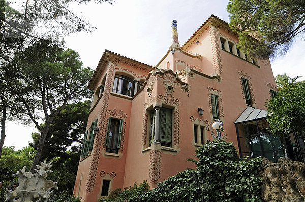 Casa Museu Gaudi  Antoni Gaudi  Museum  Wohnhaus  Park Güell  Barcelona  Katalonien  Spanien  Europa