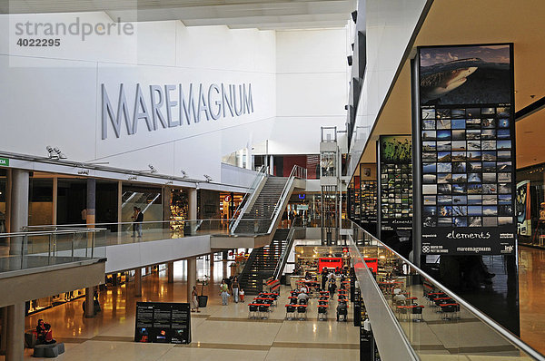 Mare Magnum  Einkaufskomplex  Freizeitzentrum  Moll de Espana  Hafen  Barcelona  Katalonien  Spanien  Europa