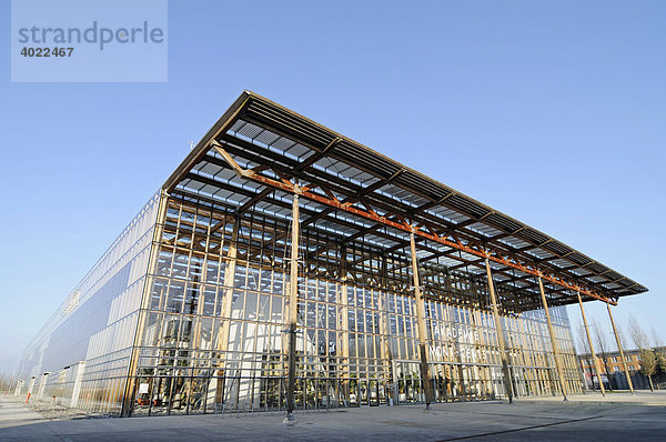 Akademie Mont Cenis  Fortbildung  Berufsbildung  Kulturzentrum  Glasbau  Holzkonstruktion  Herne  Nordrhein-Westfalen  Deutschland  Europa