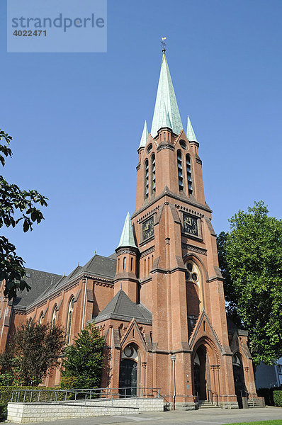 Alte Kirche  Altenessen  Essen  Nordrhein-Westfalen  Deutschland  Europa