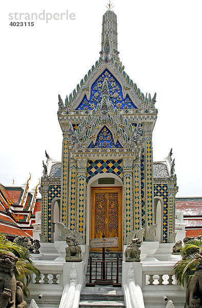 Königliche Tempelanlage  Grand Palace  Wat Phra Kaeo  Bangkok  Thailand  Asien
