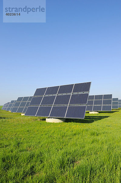 Größtes Solaranlagenfeld der Welt bei Arnstein  Bayern  Deutschland  Europa