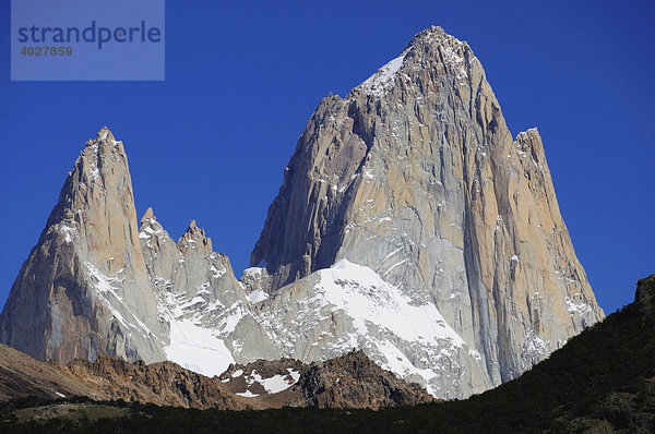 Cerro Chaltén  3375m  Nationalpark Los Glaciares  Patagonien  Argentinien  Südamerika