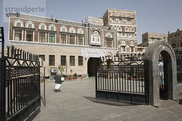Krankenhaus Al-Thawra  Altstadt  Sana´a  Unesco Weltkulturerbe  Jemen  Naher Osten