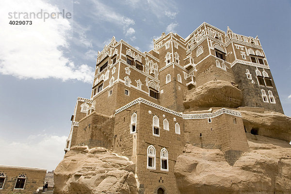 Immam Palast  Wadi Dhar  Jemen  Naher Osten