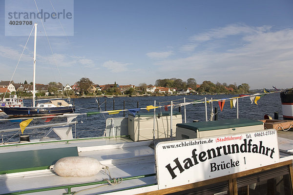 Die Fischersiedlung Holm in Schleswig an der Schlei  Ostsee  Schleswig-Holstein  Norddeutschland  Deutschland  Europa
