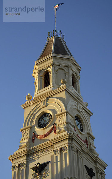 Turm des Fremantle Rathauses am Kings Square  West-Australien