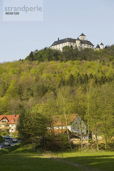 Schloss Greifenstein  Fränkische Schweiz  Franken  Bayern  Deutschland  Europa