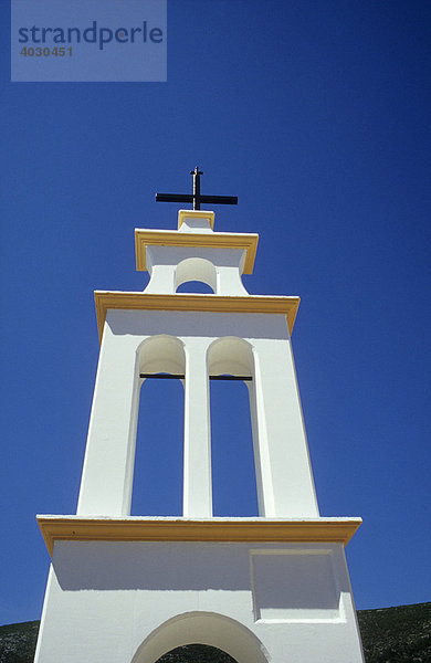 Kirchturm auf der Insel Kefalonia  Griechenland  Europa