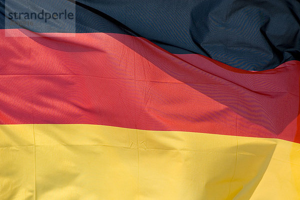 Fluttering flag  Germany