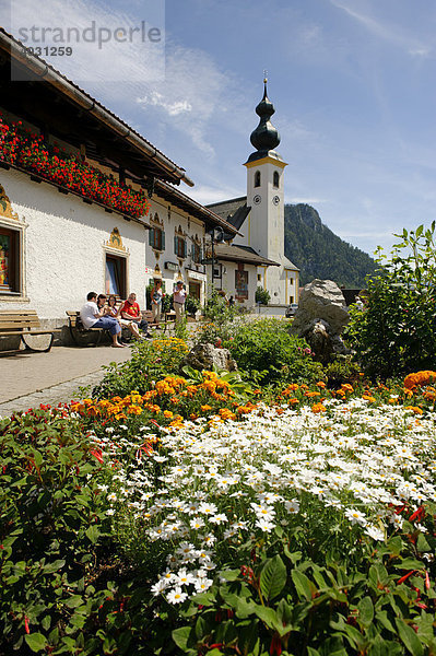 Inzell  Chiemgau  Oberbayern  Bayern  Deutschland  Europa