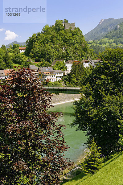 Ruine Losenstein an der Enns  Oberösterreich  Österreich  Europa