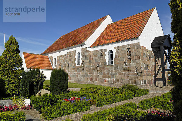 Kirche St. Olai  Hjorring  Jütland  Dänemark  Europa