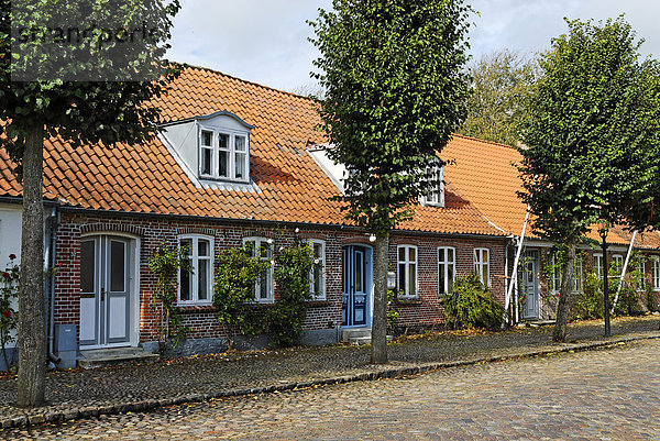 Häuser  Moegeltoender  Jütland  Dänemark  Europa