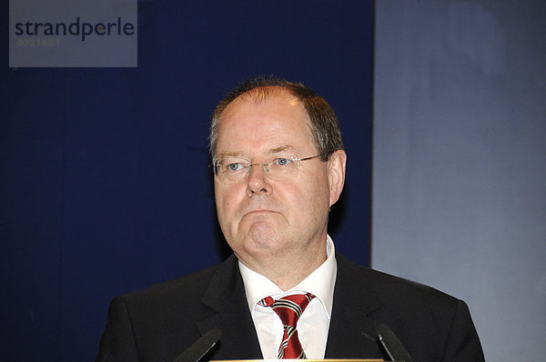 Peer Steinbrück  Bundesminister der Finanzen  SPD  Deutschland  Europa