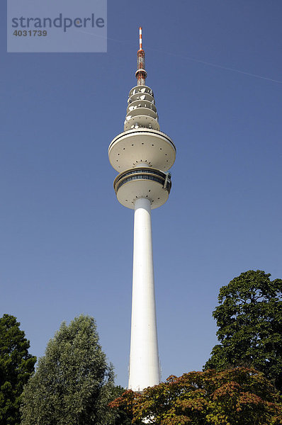 Fernsehturm der Weltstadt Hamburg  Deutschland  Europa