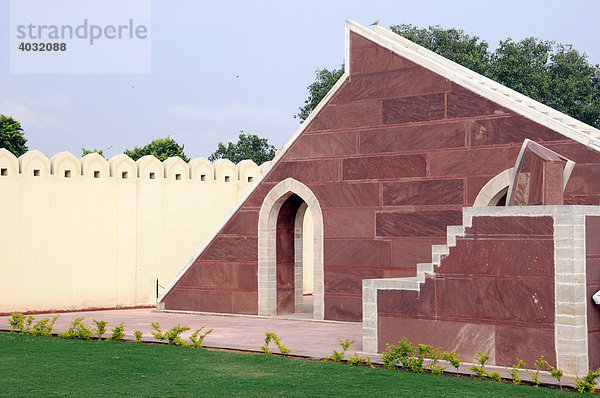 Details  Observatorium Jantar Mantar Jaipur  Rajasthan  Nordindien  Asien