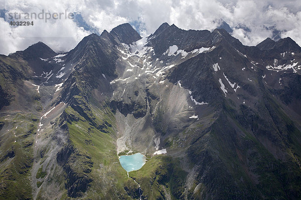 Vorderer Langtalsee  Hoher Seekamp  Gößnitz  Nationalpark Hohe Tauern  Kärnten  Österreich  Europa