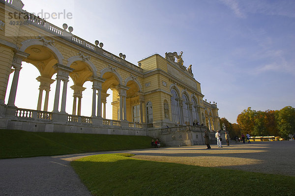 Gloriette  Schloss Schönbrunn  Wien  Österreich  Europa