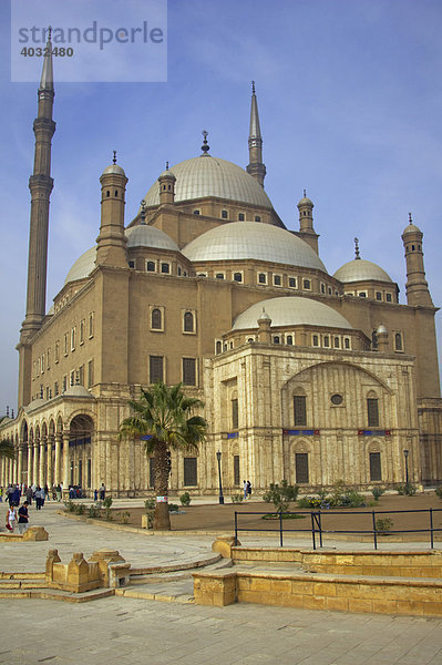 Muhammed Ali Moschee  Zitadelle  Kairo  Ägypten  Afrika