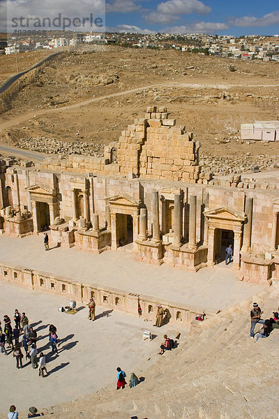 Nordtheater  Gerasa  Jordanien  Südwest Asien