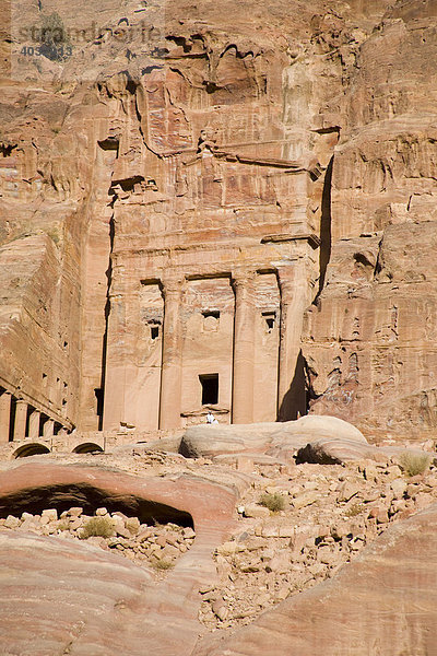 Urnengrab  Petra  Jordanien  Südwest Asien