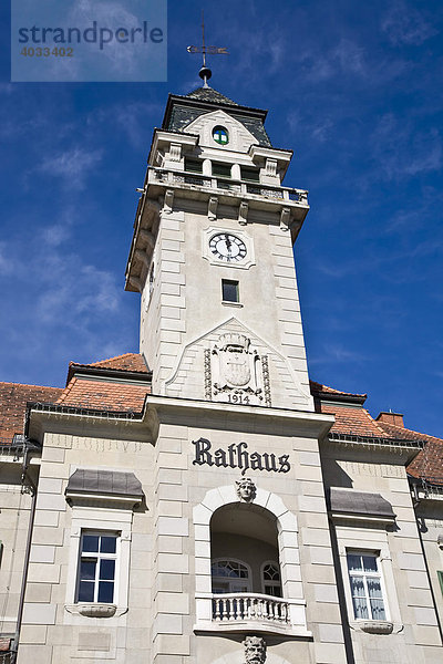 Rathaus am Hauptplatz in Leibnitz  Steiermark  Österreich  Europa