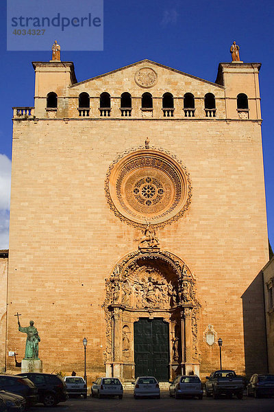 Palma de Mallorca  Basilica de San Francesc (1281–1317). Balearen  Spanien  Europa