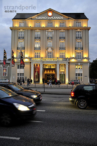 Casino Esplanade am Dammtor  Hamburg  Deutschland  Europa