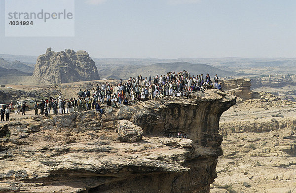 Hochzeitsfelsen  Wadi Dhar  Jemen  Arabien  Naher Osten  Orient