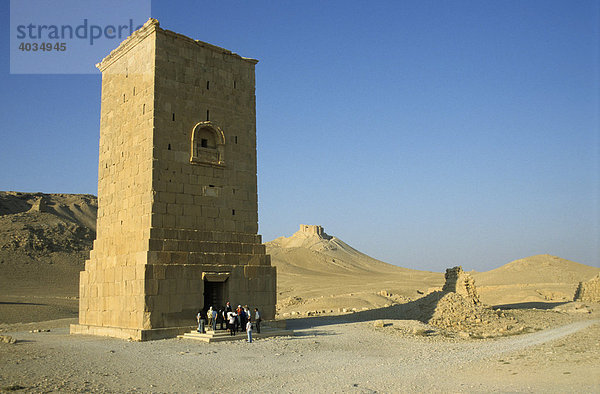 Grabturm der Nekropole von Palmyra  Syrien  Naher Osten  Orient