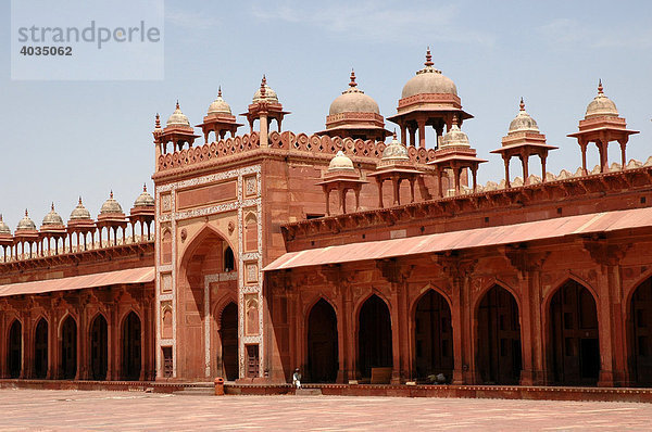 Königspalast von Fatehpur Sikri  Rajasthan  Indien  Asien