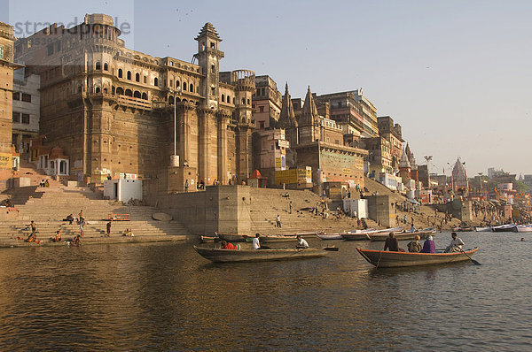 Darbhan Ghat  Varanasi  Benares  Uttar Pradesh  Indien  Südasien