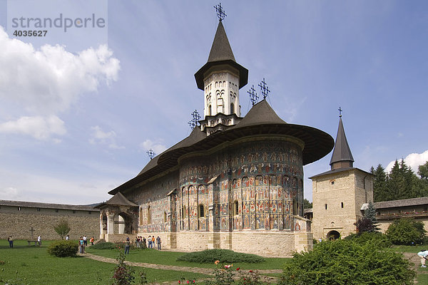 Klosterkirche von Sucevita  Süd-Bukowina  Moldau  Rumänien  Europa