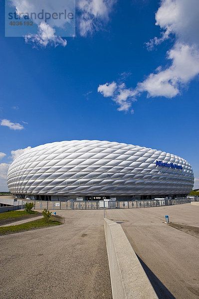 Allianz Arena  Fußballstadion  Fröttmaning  München  Bayern  Deutschland  Europa