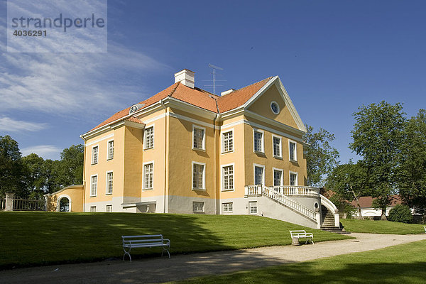 Gutsherrenhof Palmse  Lahemaa  Estland  Baltikum  Nordosteuropa