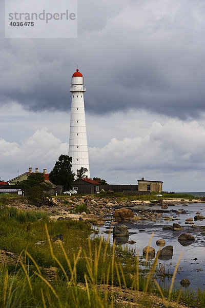 Takuna Leuchtturm  Hiiumaa  Ostseeinsel  Estland  Baltikum  Nordosteuropa