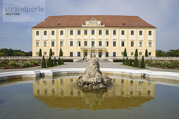 Schloss Hof  das Barockschloss Prinz Eugens  Marchfeld  Niederösterreich  Österreich  Europa