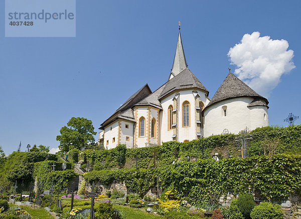 Wallfahrtskirche Heilige Primus und Felician  Maria Wörth  Wörthersee  Kärnten  Österreich  Europa