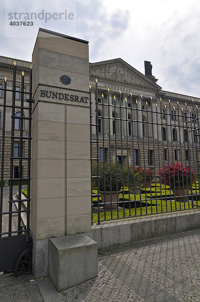 Gebäude Bundesrat  Berlin  Deutschland  Europa
