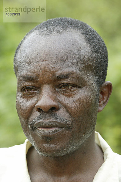 Mann  Portrait  Yaounde  Kamerun  Afrika