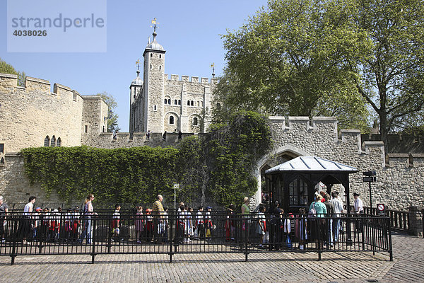 Tower of London  London  England  Großbritannien  Europa