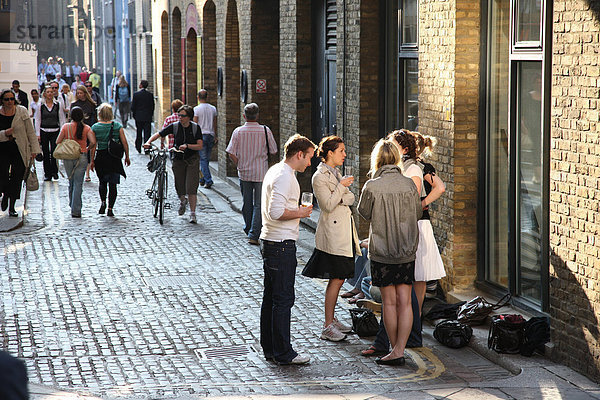Straßen-Leben  London  England  Großbritannien  Europa