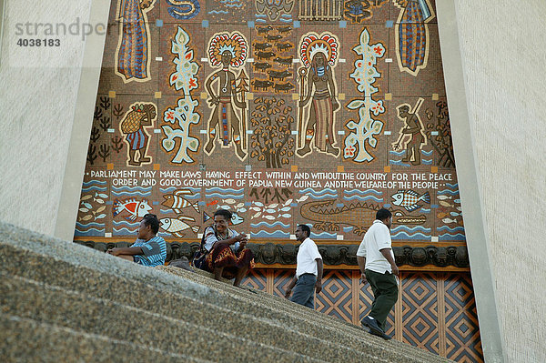 Parlament  Port Moresby  Papua Neuguinea  Melanesien