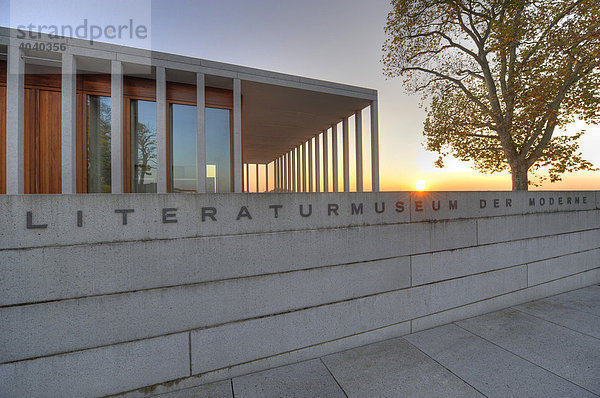 Literaturmuseum der Moderne in Marbach am Neckar  Baden-Württemberg  Deutschland  Europa