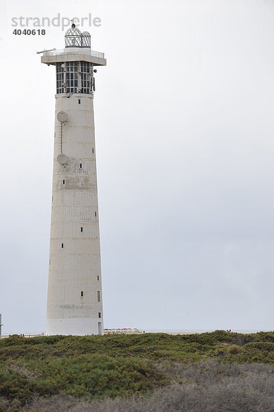 Leuchtturm von Morro Jable  Jandia Playa  Fuerteventura  Kanarische Inseln  Spanien  Europa