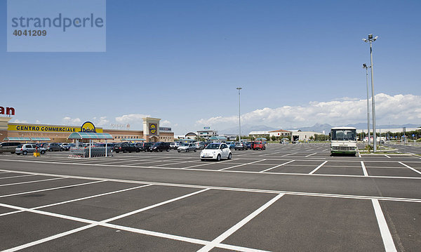 Parkplatz Einkaufcenter