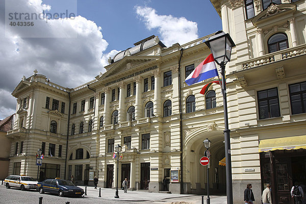 Gebäude der National Philharmonie in der Altstadt  Vilnius  Litauen  Baltikum  Nordosteuropa